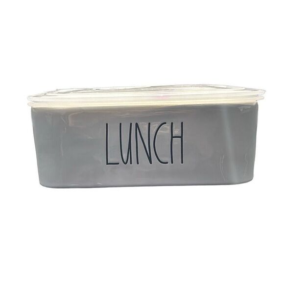 Rae Dunn LUNCH container with steam venting lid - Picture 1 of 7